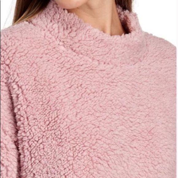 Nanette Lapore pink teddy soft sweatshirt - Picture 9 of 10